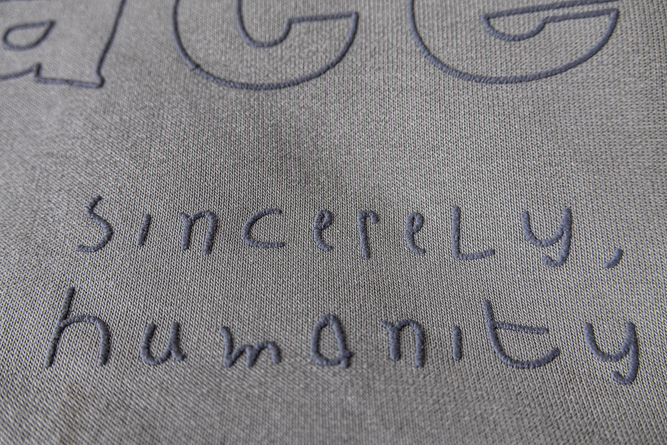 Peacefully Promulgate Peace Hood - Eucalyptus