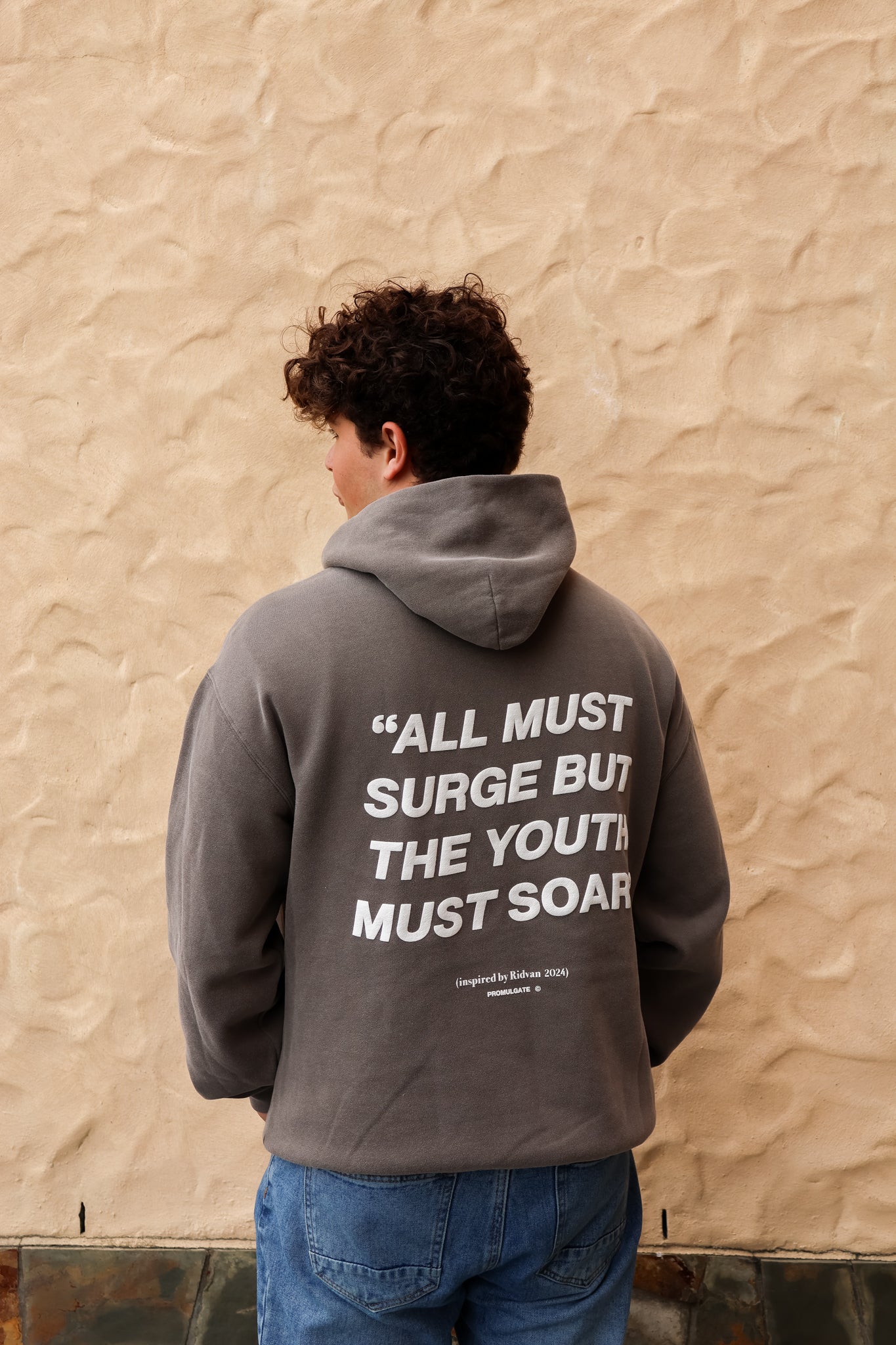 FADED GREY HOOD "THE YOUTH MUST SOAR"