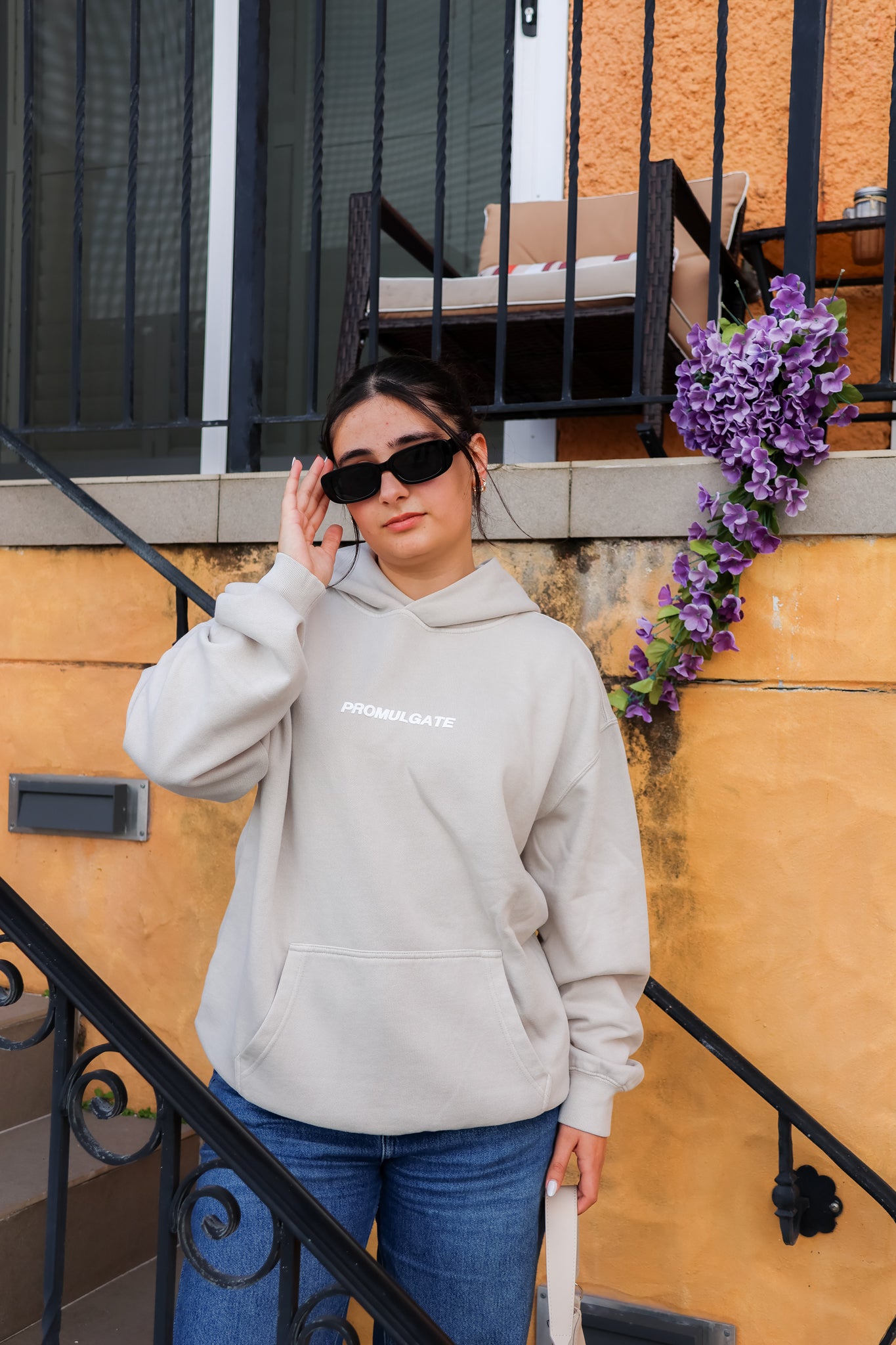 FADED OFF WHITE HOOD "THE YOUTH MUST SOAR"